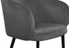 Louise Grey Velvet Dining Chair