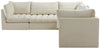 Jacob Cream Velvet Modular Sectional