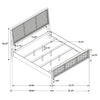 Arini Panel Bed