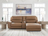 DeepWakes Power Reclining Sectional with Chaise