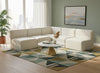 Quincy Cream Velvet Modular Sectional