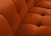 Limitless Cognac Velvet Modular Chair