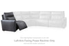 ModZ Power Reclining Sectional with Audio Console