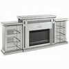 Noralie Fireplace With LED and Bluetooth