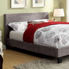 Winn Park Cal.King, E.King, Twin, & Full Bed Chrome, Gray, Brown, & Chrome