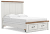 Ashley Savonport Queen Panel Storage Bed