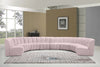 Infinity Pink Velvet 8pc. Modular Sectional