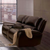 GORGIUS Power Loveseat, Espresso