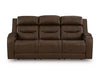 Knightington Power Reclining Sofa with Audio Seating