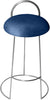 Ring Navy Velvet Counter Stool