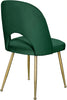 Logan Green Velvet Dining Chair