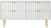 Modernist White Gloss Dresser