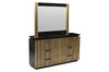 Galaxy Home Allure Dresser in Black