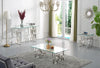 Alexis Chrome Console Table