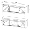 Enfield TV Stand Fireplace Console