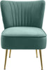 Tess Mint Velvet Accent Chair