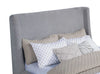 Rennes Wingback Platform Bed