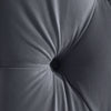 Fritz Grey Velvet Queen Bed