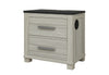Ashley Brown Nightstand W/USB & Speaker