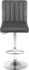 Joel Grey Velvet Adjustable Stool