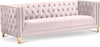 Michelle Pink Velvet Sofa