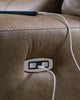 Beckley Place Power Reclining Loveseat with Console