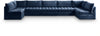 Jacob Navy Velvet Modular Sectional