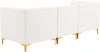 Alina Cream Velvet Modular Sofa