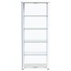 Aero Curio Cabinet with LED Lighting