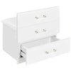 Danbury Makeup Vanity Table with LED Mirror and Stool