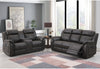 U8517 Grey Reclining Sofa