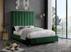 Via Green Velvet Full Bed
