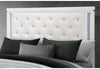 Alina White Bed Group with LED