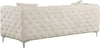 Scarlett Cream Velvet Sofa