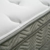 AFTON White/Gray 12" Euro Box Pocket Coil, Cal.King, E king, Full, & Queen