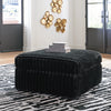 Midnight-Madness Oversized Accent Ottoman