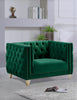 Michelle Green Velvet Chair