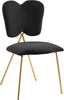 Angel Black Velvet Dining Chair
