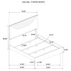 Ives Panel Bed with LED Lighting
