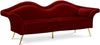 Lips Red Velvet Sofa