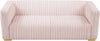 Ravish Pink Velvet Sofa