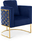 Casa Navy Velvet Chair