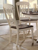 Acme Furniture Dylan Side Chair in Buttermilk and Oak (Set of 2) 70333