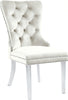 Miley Cream Velvet Dining Chair