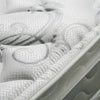 JALEN White 9" Euro Top Mattress, Cal.King
