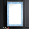 Noralie Mirrored & Faux Diamonds Wall Decor (LED)