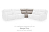 Gravier Power Reclining Sectional with Storage Console