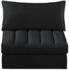 Jacob Black Velvet Armless