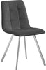 Annie Grey Velvet Dining Chair