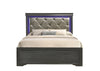 Galaxy Home Brooklyn Twin Bed in Gray